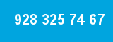 928 325 74 67 928 325 74 67